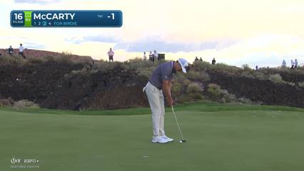 Matt McCarty | Round 1 | 16th hole | Shot 4 | 2025 Bank of Utah