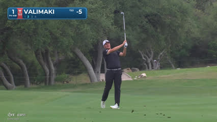 Sami Valimaki | Round 3 | 1st hole | Shot 2 | 2026 Valero