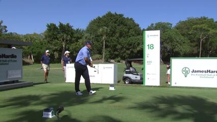 Ángel Cabrera | Round 3 | 18th hole | Shot 1 | 2025 James Hardie