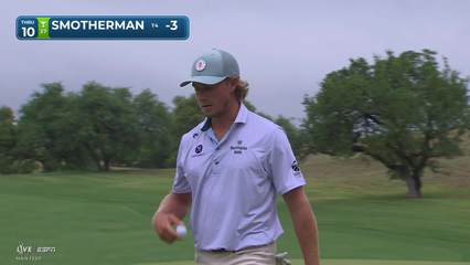 Austin Smotherman | Round 1 | 10th hole | Shot 5 | 2026 Valero