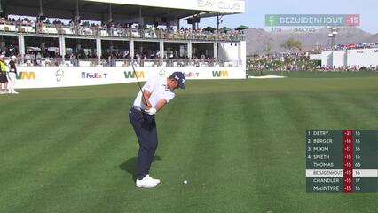 Christiaan Bezuidenhout | Round 4 | 17th hole | Shot 2 | 2025 WM Phoenix Open