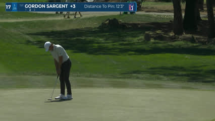 Gordon Sargent | Round 1 | 17th hole | Shot 2 | 2026 Valspar