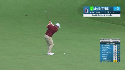 Robert MacIntyre | Round 1 | 11th hole | Shot 3 | 2025 the Memorial