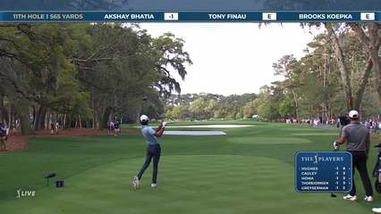 Akshay Bhatia | Round 1 | 11th hole | Shot 1 | 2026 THE PLAYERS