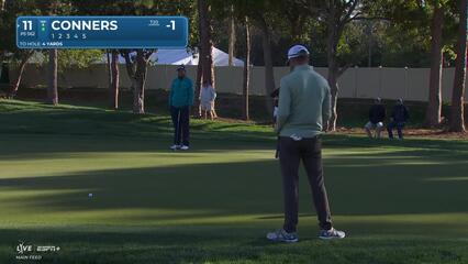 Corey Conners | Round 2 | 11th hole | Shot 5 | 2025 Valspar