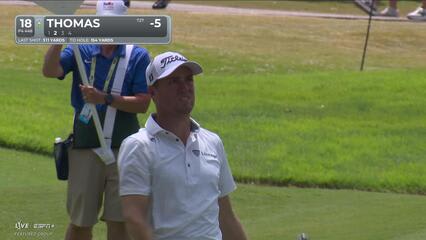 Justin Thomas | Round 4 | 18th hole | Shot 2 | 2025 FedEx St. Jude