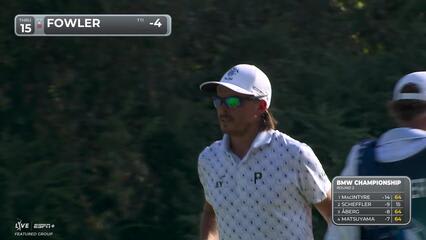 Rickie Fowler | Round 2 | 15th hole | Shot 4 | 2025 BMW Championship