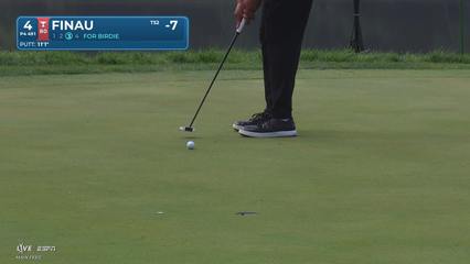 Tony Finau | Round 4 | 4th hole | Shot 4 | 2026 John Deere