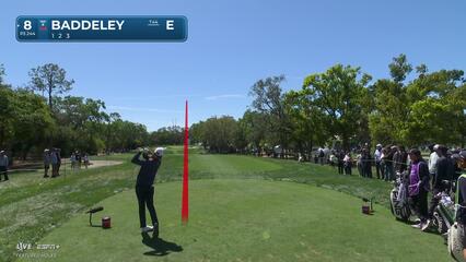 Aaron Baddeley | Round 2 | 8th hole | Shot 1 | 2025 Valspar