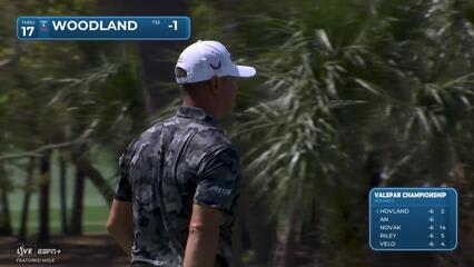 Gary Woodland | Round 3 | 17th hole | Shot 3 | 2025 Valspar