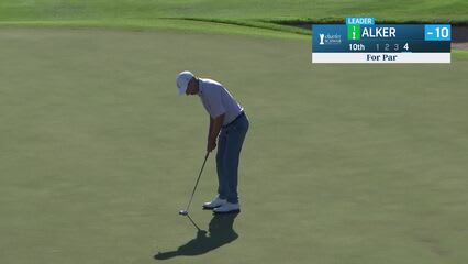 Steven Alker | Round 2 | 10th hole | Shot 4 | 2025 Charles Schwab