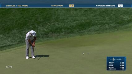 Si Woo Kim | Round 3 | 5th hole | Shot 5 | 2025 THE PLAYERS