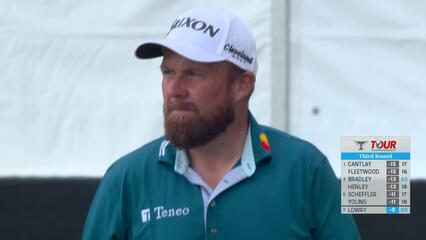 Shane Lowry | Round 3 | 18th hole | Shot 4 | 2025 TOUR Championship