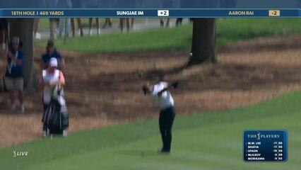 Aaron Rai | Round 3 | 18th hole | Shot 2 | 2025 THE PLAYERS