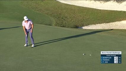 Justin Thomas | Round 4 | 16th hole | Shot 5 | 2024 Hero World Challenge