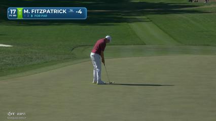 Matt Fitzpatrick | Round 2 | 17th hole | Shot 3 | 2026 Valspar