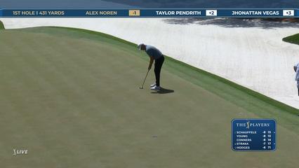 Alex Noren | Round 2 | 1st hole | Shot 4 | 2026 THE PLAYERS