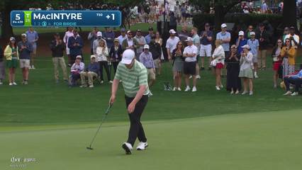 Robert MacIntyre | Round 3 | 5th hole | Shot 3 | 2026 Truist Championship