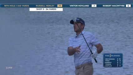 Russell Henley | Round 1 | 16th hole | Shot 3 | 2026 THE PLAYERS