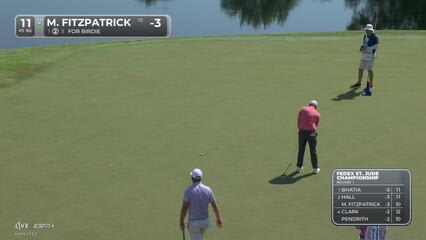 Matt Fitzpatrick | Round 1 | 11th hole | Shot 2 | 2025 FedEx St. Jude