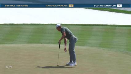 Maverick McNealy | Round 4 | 3rd hole | Shot 3 | 2026 THE PLAYERS