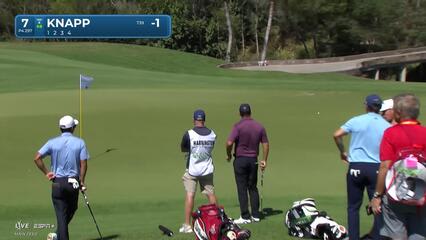 Jake Knapp | Round 1 | 7th hole | Shot 1 | 2025 Mexico Open
