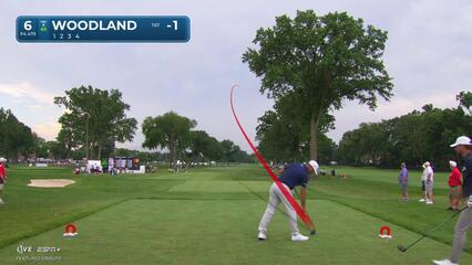 Gary Woodland | Round 1 | 6th hole | Shot 1 | 2025 Rocket Classic
