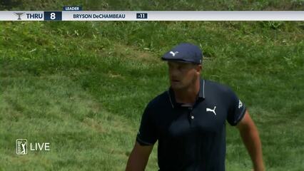 Bryson DeChambeau | 2021 BMW Championship | Round 2 | 8th hole | Shot 3