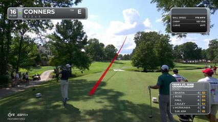 Corey Conners | Round 1 | 16th hole | Shot 1 | 2025 FedEx St. Jude