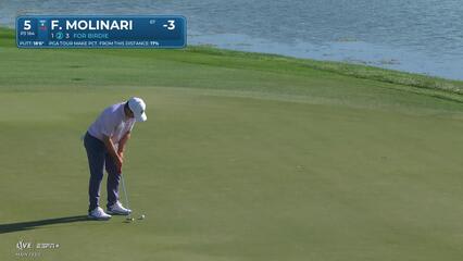 Francesco Molinari | Round 4 | 5th hole | Shot 3 | 2025 Cognizant Classic
