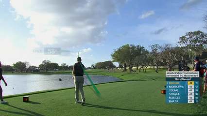 Daniel Berger | Round 3 | 12th hole | Shot 1 | 2026 Arnold Palmer