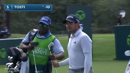 Alejandro Tosti | Round 3 | 5th hole | Shot 1 | 2025 Mexico Open