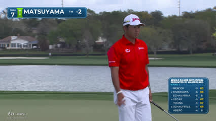 Hideki Matsuyama | Round 1 | 7th hole | Shot 3 | 2026 Arnold Palmer