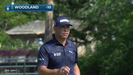Gary Woodland | Round 4 | 8th hole | Shot 4 | 2025 Sony Open
