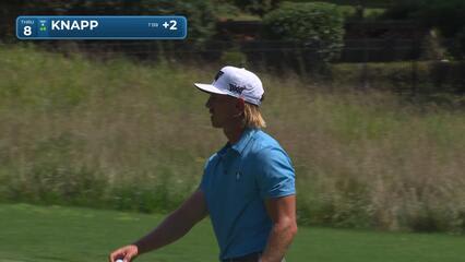 Jake Knapp | Round 1 | 8th hole | Shot 4 | 2025 Wyndham