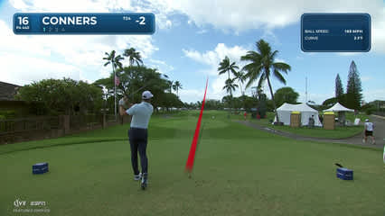 Corey Conners | Round 1 | 16th hole | Shot 1 | 2026 Sony Open