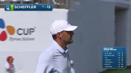 Scottie Scheffler | Round 2 | 16th hole | Shot 4 | 2026 THE CJ CUP