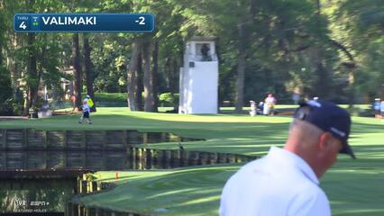 Sami Valimaki | Round 1 | 4th hole | Shot 3 | 2025 RBC Heritage
