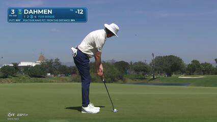 Joel Dahmen | Round 4 | 3rd hole | Shot 3 | 2025 Mexico Open