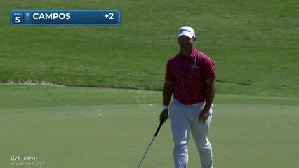 Rafael Campos | Round 1 | 5th hole | Shot 3 | 2025 Mexico Open