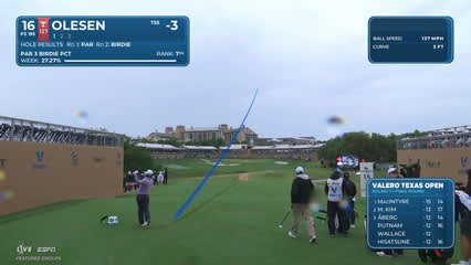 Thorbjørn Olesen | Round 3 | 16th hole | Shot 1 | 2026 Valero