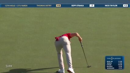 Thomas Detry | Round 2 | 12th hole | Shot 4 | 2025 THE PLAYERS