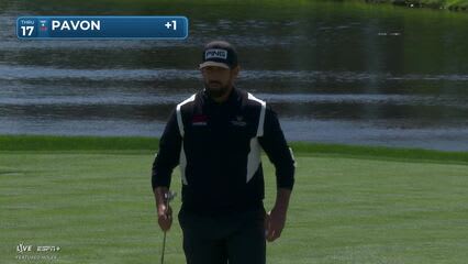 Matthieu Pavon | Round 1 | 17th hole | Shot 3 | 2025 Arnold Palmer
