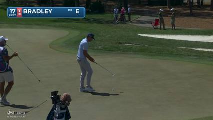 Keegan Bradley | Round 3 | 17th hole | Shot 3 | 2026 Valspar