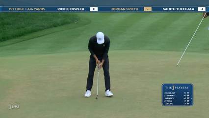 Jordan Spieth | Round 1 | 1st hole | Shot 4 | 2026 THE PLAYERS