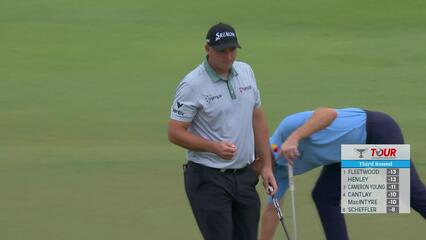 Sepp Straka | Round 3 | 5th hole | Shot 4 | 2025 TOUR Championship