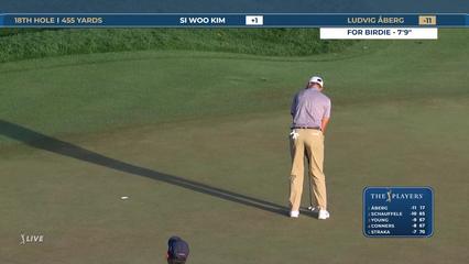 Ludvig Aberg | Round 2 | 18th hole | Shot 3 | 2026 THE PLAYERS