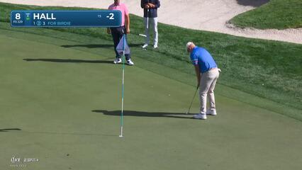 Harry Hall | Round 1 | 8th hole | Shot 2 | 2025 Valspar