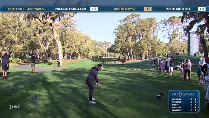 Justin Lower | Round 1 | 15th hole | Shot 1 | 2025 THE PLAYERS