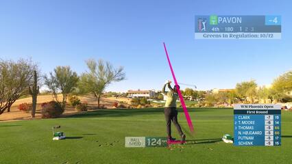 Matthieu Pavon | Round 1 | 4th hole | Shot 1 | 2025 WM Phoenix Open